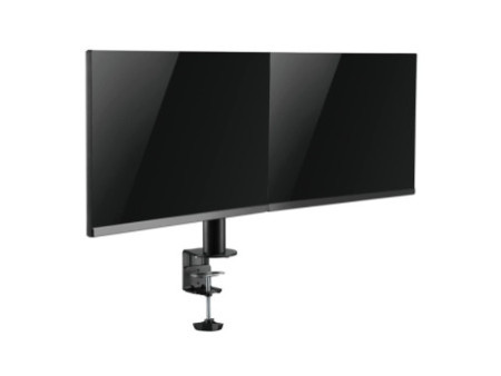 LogiLink Bras support pour 2 écrans 17-32', noir