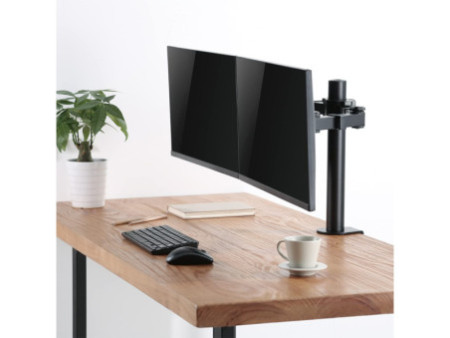 LogiLink Bras support pour 2 écrans 17-32', noir