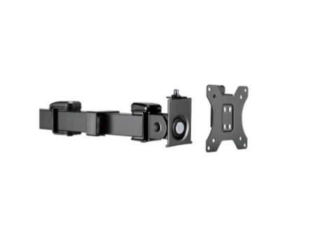 LogiLink Bras support pour 2 écrans 17-32', noir