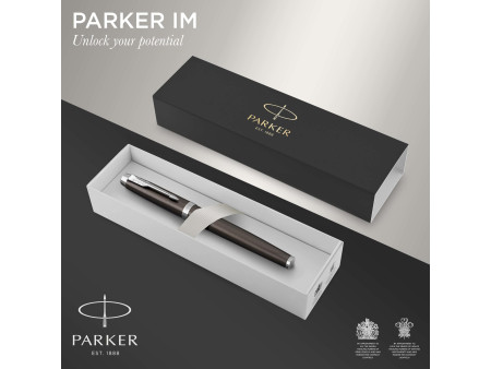PARKER Stylo plume IM Espresso Intense C.T.