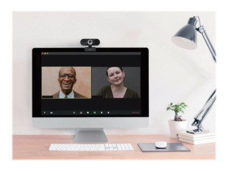 LogiLink Webcam Pro Full HD USB avec micro, noir