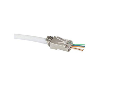 LogiLink Set de connecteurs RJ45, cat.6, blindés