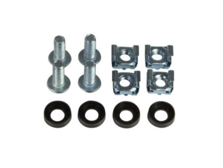 LogiLink Kit support de câbles, acier, 40 x 80 mm, galvanisé