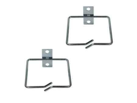 LogiLink Kit support de câbles, acier, 80 x 80 mm, galvanisé