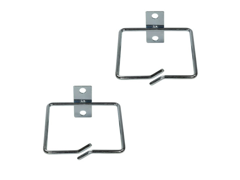 LogiLink Kit support de câbles, acier, 80 x 80 mm, galvanisé