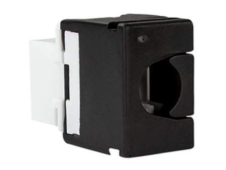 LogiLink Embase Keystone Cat.6A, classe EA, non blindé,blanc