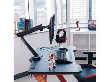 LogiLink Bras support pour écran, spécial gaming, noir