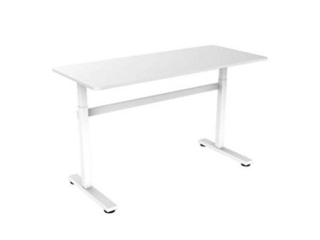 LogiLink Bureau assis-debout, (L)1.400 mm, blanc