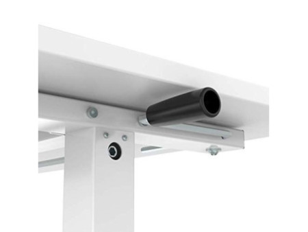 LogiLink Bureau assis-debout, (L)1.400 mm, blanc