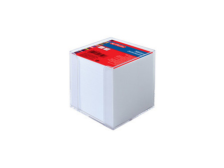 herlitz Boîtier pour bloc-notes, en plastique, 90 x 90 mm