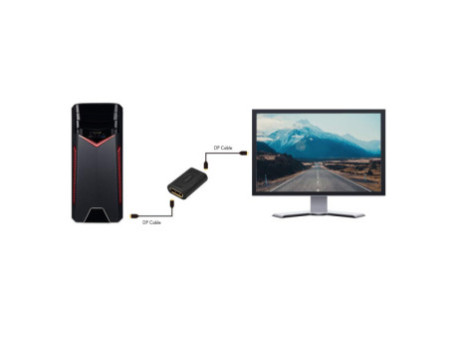 LogiLink Adaptateur DisplayPort, femelle DP - femelle DP