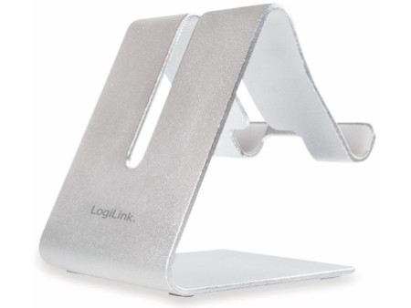 LogiLink Support pour smartphone & tablette PC, en aluminium