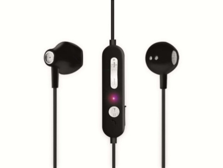 LogiLink Ecouteurs Bluetooth 5.0, stéréo, noir