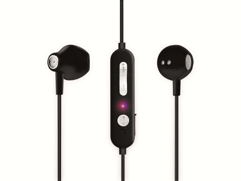 LogiLink Ecouteurs Bluetooth 5.0, stéréo, noir