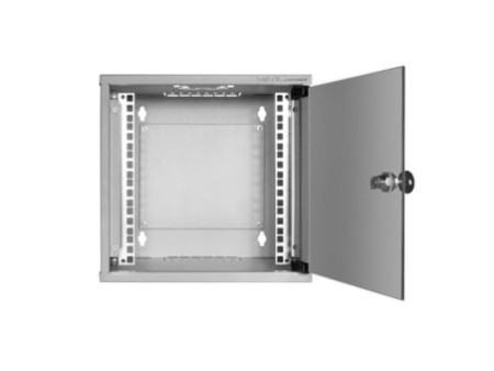 LogiLink Coffret mural 10' SoHo, monté, 6U, gris