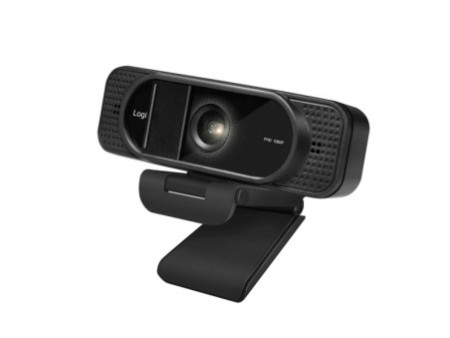 LogiLink Webcam USB Full HD avec micro double, noir
