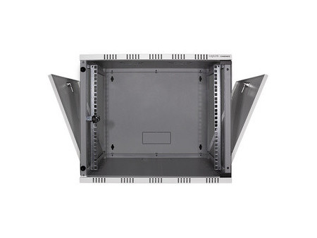 LogiLink Coffret mural 19' SOHO, 15 U, noir (RAL9005)