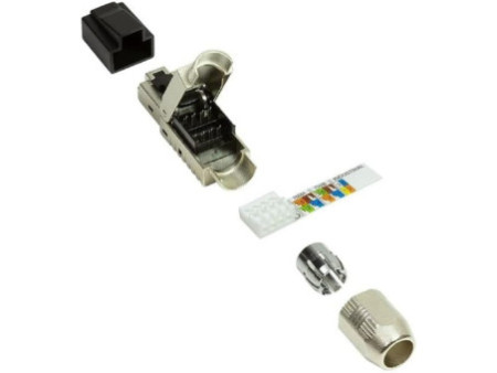 LogiLink Connecteur RJ45 Cat.6A, T568A/T568B & PROFINET