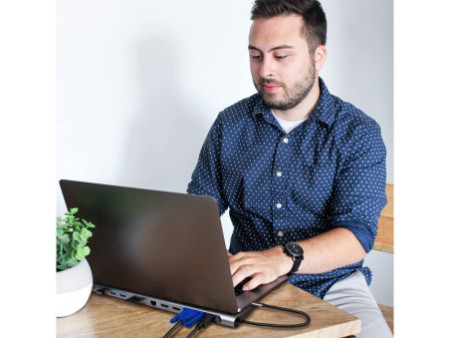 LogiLink Station d'accueil USB 3.2 (Gen 1), USB-C, 11 ports