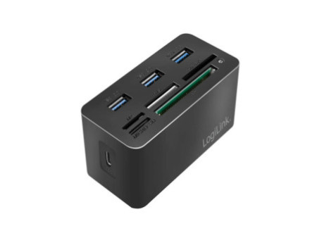 LogiLink Mini station d'accueil USB 3.2 (Gen 1), 8 ports