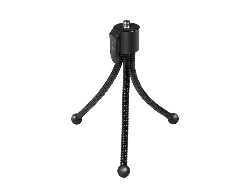 LogiLink Mini trépied portable, flexible, noir