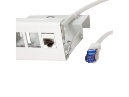 LogiLink Câble patch de consolidation, Cat.6A, 2,0 m