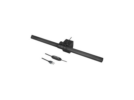 LogiLink Lampe à pince LED avec connexion USB, noir