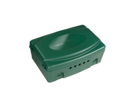 LogiLink Boîtier pour bloc électrique multiprise, vert