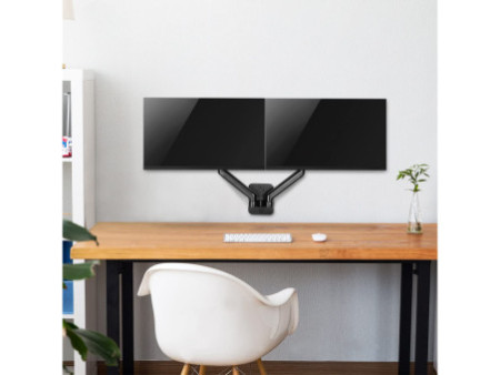 LogiLink Bras support pour deux écrans à fixation murale