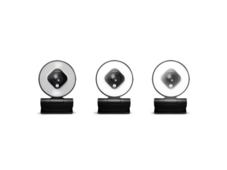 LogiLink Webcam USB Full HD à deux micros, noir