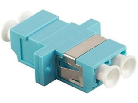 LogiLink Coupleur fibre optique, 2x LC-Duplex, vert d'eau