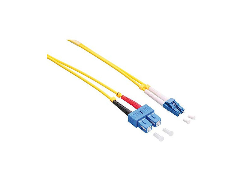 LogiLink Câble patch fibre optique, LC-Duplex-SC-Duplex, 1 m