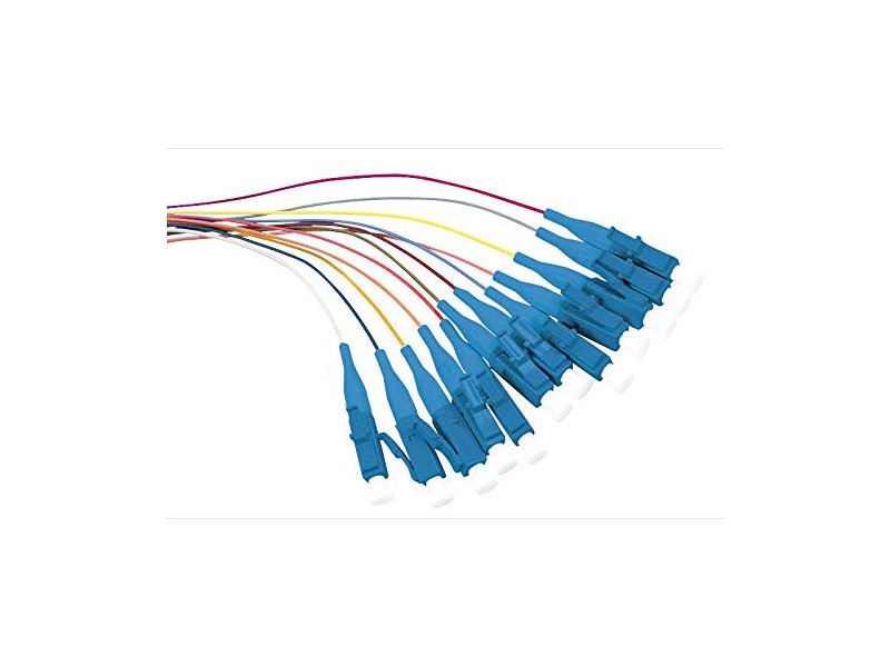 LogiLink Jeu de pigtails fibre optique, LC-Simplex, OS2, 2 m