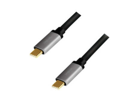 LogiLink Câble USB 3.2, fiche mâle USB-C-mâle USB-C, 1,5 m