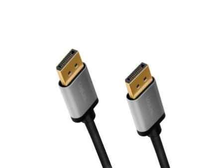 LogiLink Câble DisplayPort 1.2, fiche mâle - mâle, 1,0 m