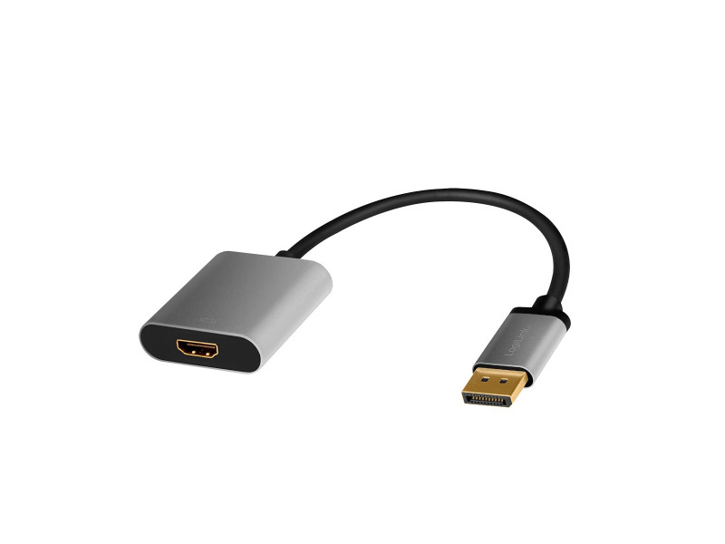 LogiLink Câble adaptateur Displayport - HDMI, 0,15 m
