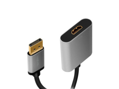 LogiLink Câble adaptateur Displayport - HDMI, 0,15 m