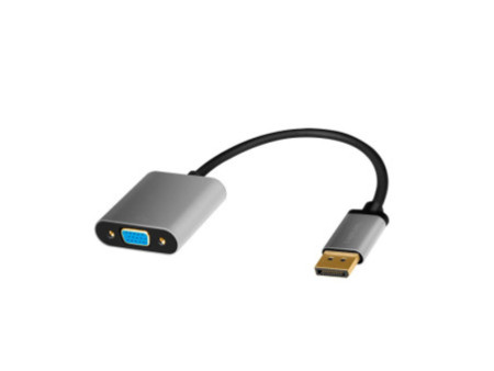 LogiLink Câble adaptateur Displayport - VGA, 0,15 m