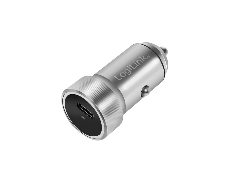 LogiLink Chargeur allume-cigare USB, 1 port, argent