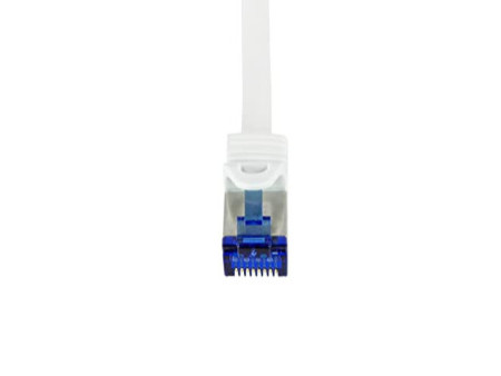 LogiLink Câble patch Ultraflex, Cat.6A, S/FTP, 0,25 m, blanc
