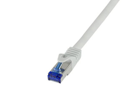 LogiLink Câble patch Ultraflex, Cat.6A, S/FTP, 0,25 m, gris