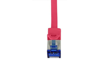LogiLink Câble patch Ultraflex, Cat.6A, S/FTP, 0,25 m, rouge