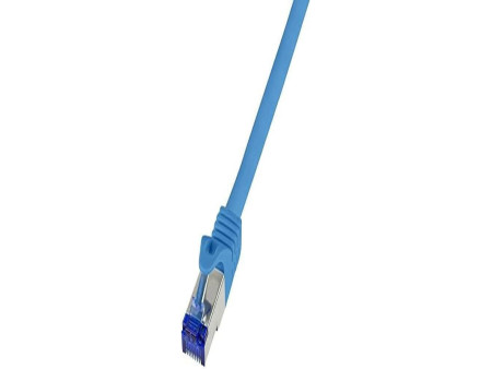 LogiLink Câble patch Ultraflex, Cat.6A, S/FTP, 0,25 m, bleu