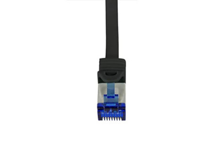 LogiLink Câble patch Ultraflex, Cat.6A, S/FTP, 0,5 m, noir