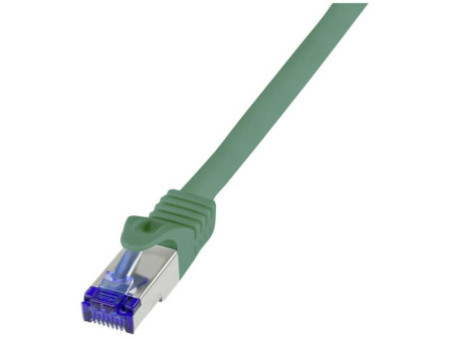 LogiLink Câble patch Ultraflex, Cat.6A, S/FTP, 0,5 m, vert