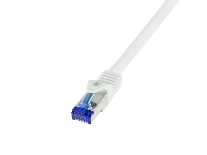 LogiLink Câble patch Ultraflex, Cat.6A, S/FTP, 1,0 m, blanc