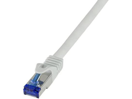 LogiLink Câble patch Ultraflex, Cat.6A, S/FTP, 1,0 m, gris