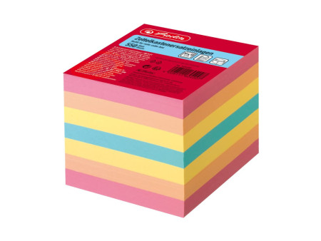 herlitz Bloc cube, 90 x 90 mm, coloré