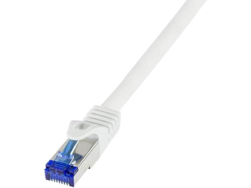 LogiLink Câble patch Ultraflex, Cat.6A, S/FTP, 3,0 m, blanc