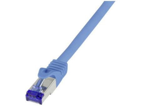 LogiLink Câble patch Ultraflex, Cat.6A, S/FTP, 10 m, bleu